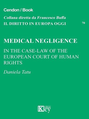 cover image of Medical negligence